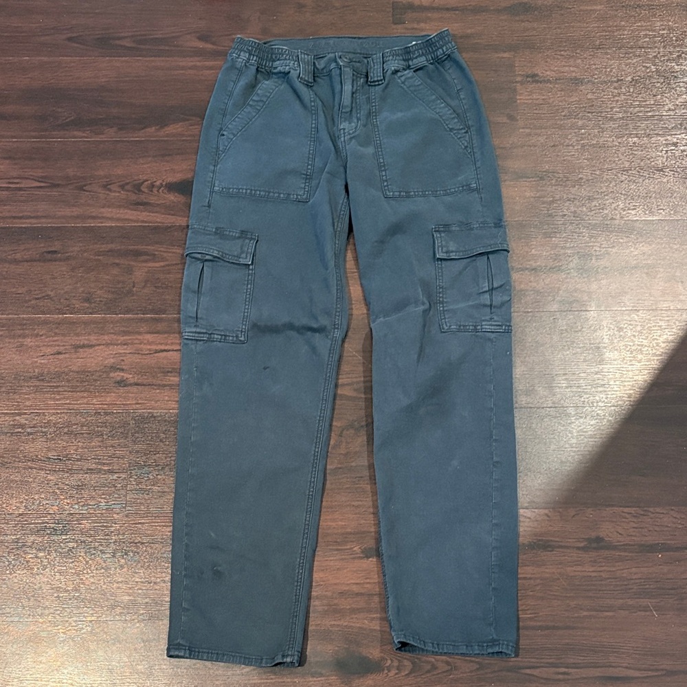 Women’s Cargo Pants in Dark Blue - Utility Work Style